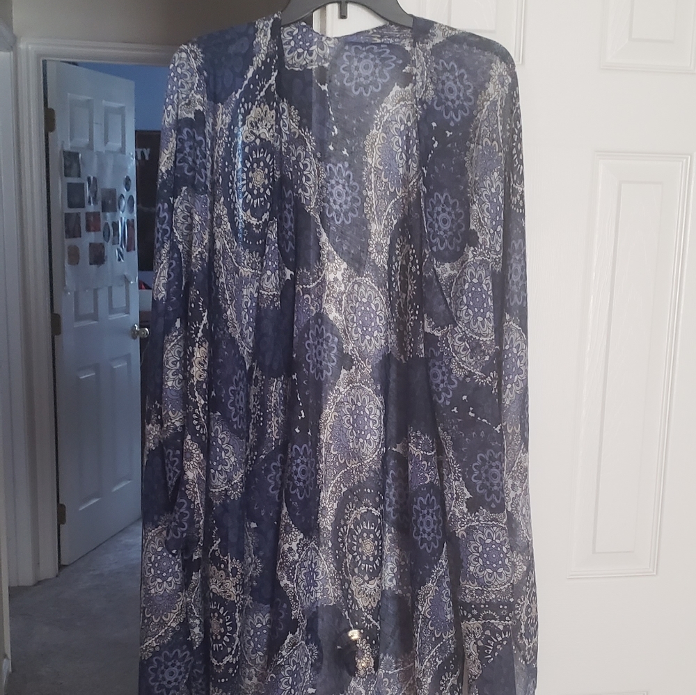 Boutique Tassel Kimono